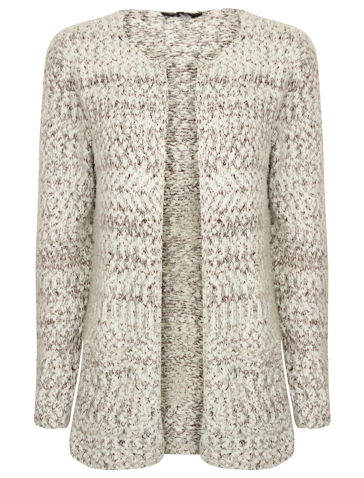 AR Everest Knitted Cardigan in Burgundy Amara Reya Tokyo Laundry