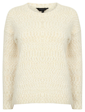 AR Nile Knitted Crew Neck Jumper in Angel Wing - Amara Reya