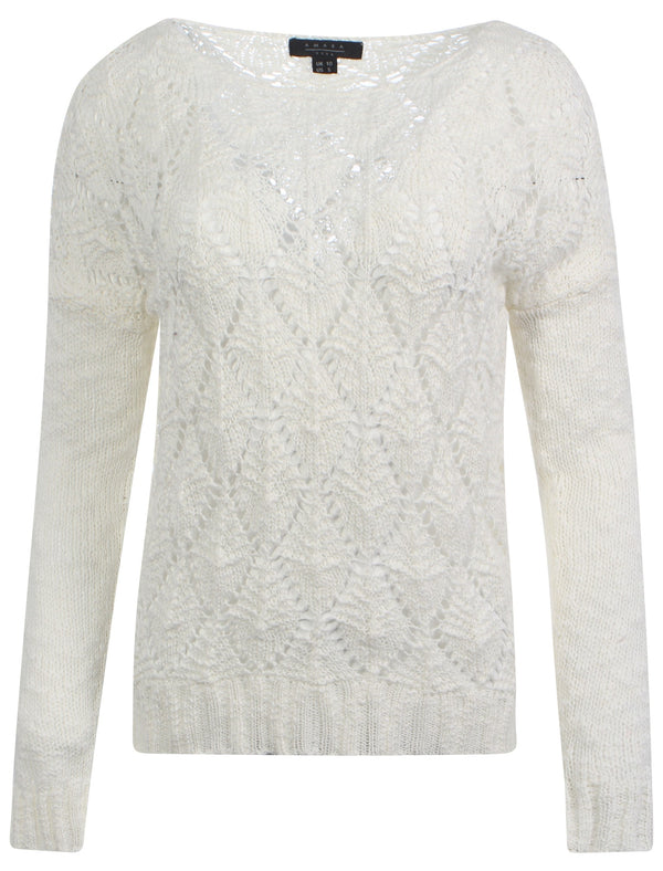 Amara Reya Black Medic white jumper