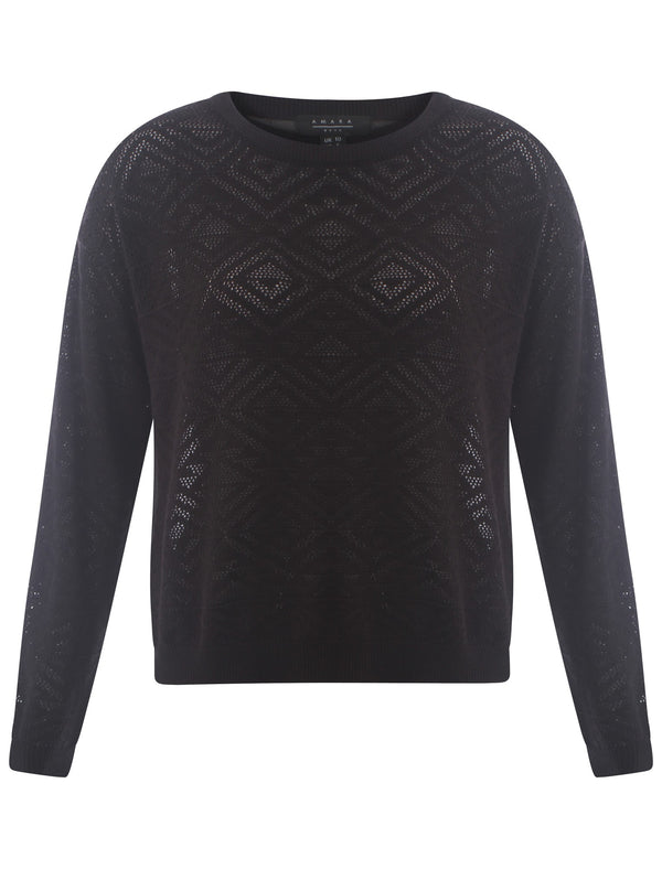 Amara Reya Cleo Black Jumper