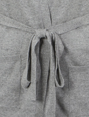 Amara Reya Coati grey long belted cardigan
