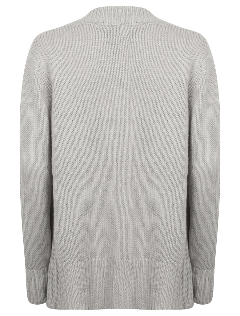 Daisy Waterfall Soft Knitted Cardigan in Harbor Mist - Amara Reya ...