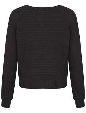 Womens Amara Reya Jonquil Textured Jumper In Charcoal