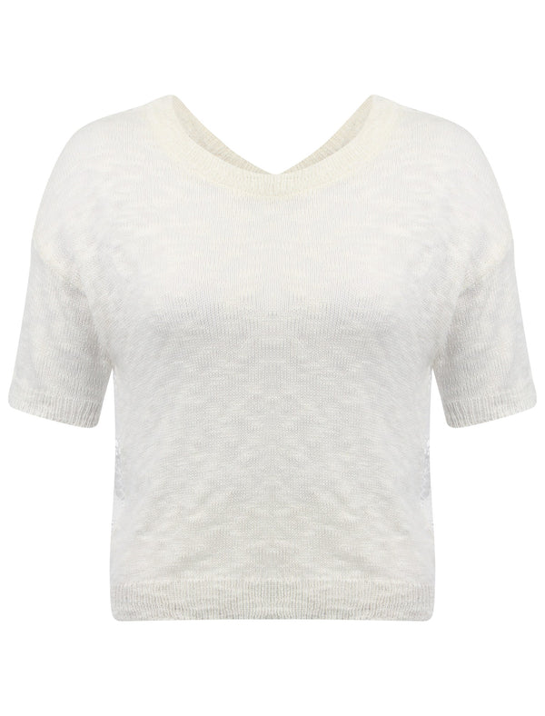Amara Reya Ora white Jumper