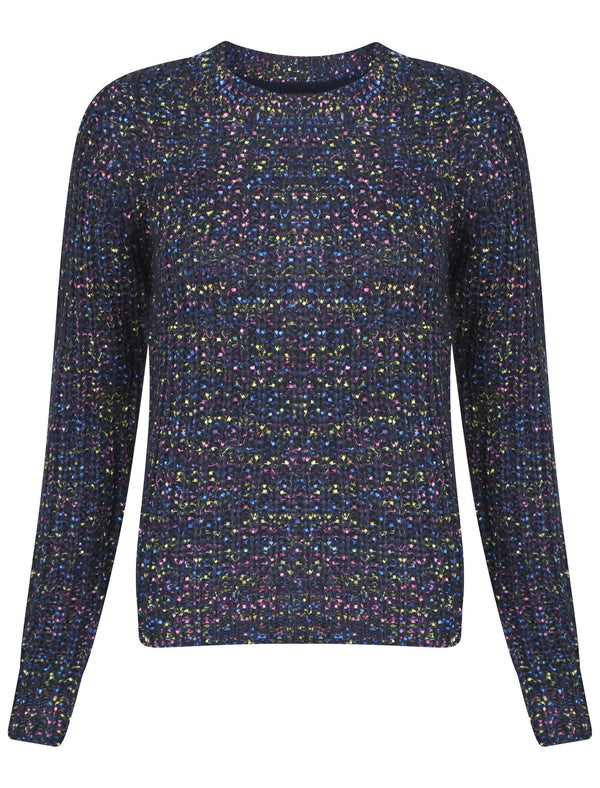 Womens Amara Reya Phlox Jumper in Navy