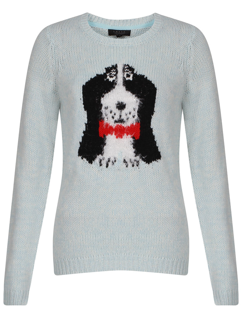 Womens Amara Reya Rose Jumper in Aquamarine – Tokyo Laundry