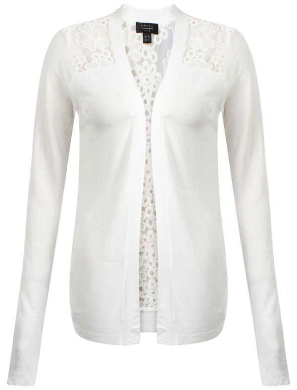 Amara Reya Sara white cardigan