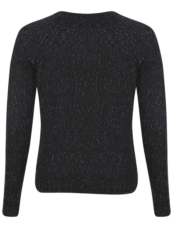 Womens Amara Reya Tulip Black Crew Neck Jumper