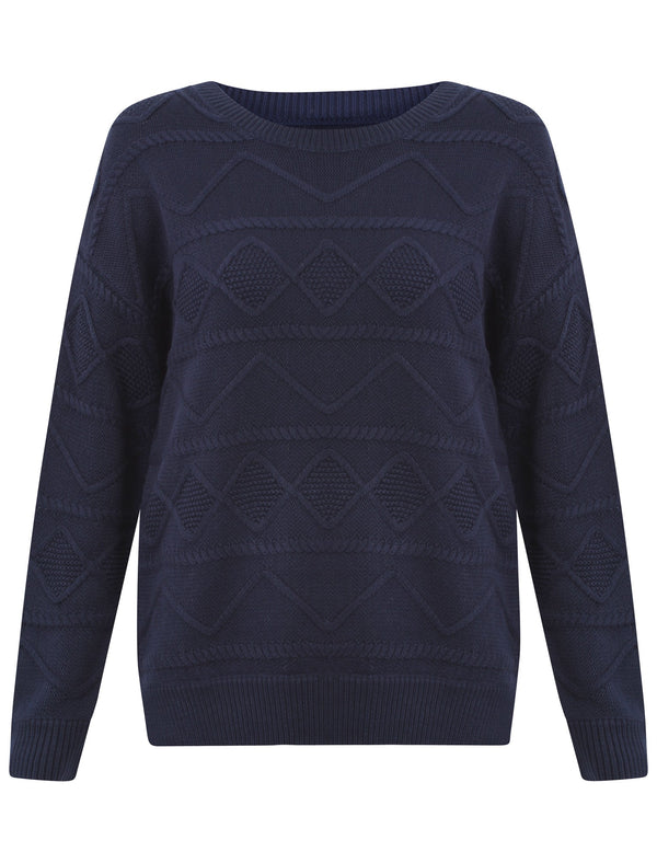 Amara Reya Yarrow navy  jumper
