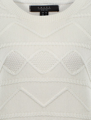 Amara Reya Yarrow white jumper