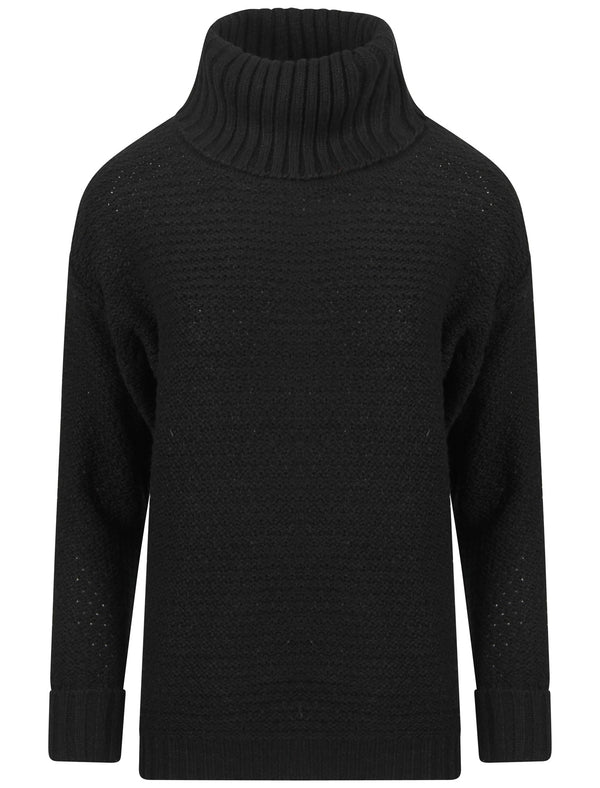 Amara Reya Yogi Cowl jumper in black