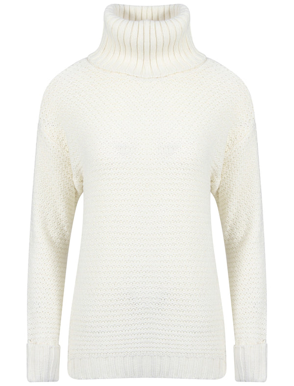 Amara Reya Yogi Cowl jumper in cream