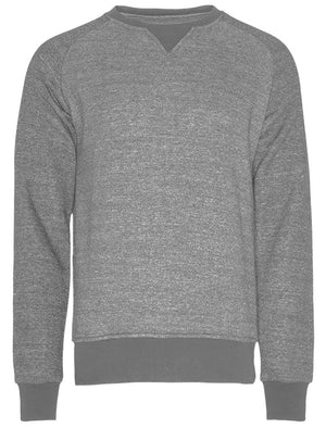 Enricho Crew Neck Sweatshirt in Grey
