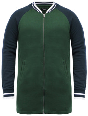 Brave soul longline bomber jacket deals