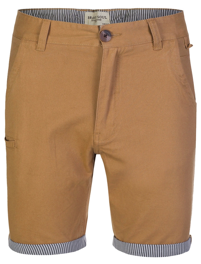 Brave soul chino shorts top