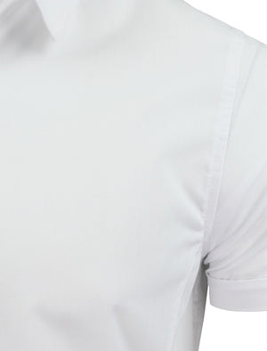 Mombassa Short Sleeve Button Down Shirt in White