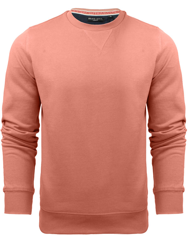 JonesM Crew Neck Sweatshirt in Pink