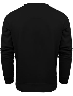 JonesO Crew Neck Sweatshirt in Black