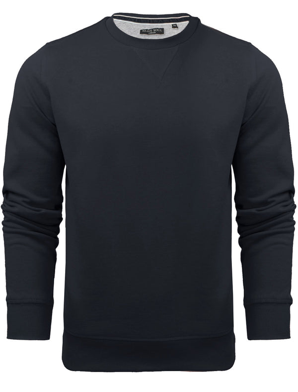 JonesO Crew Neck Sweatshirt in Midnight Blue