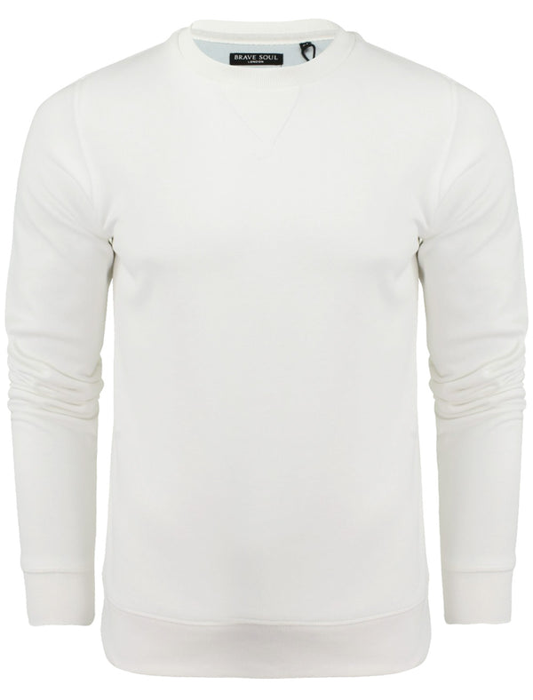 JonesQ Crew Neck Sweatshirt in Ivory