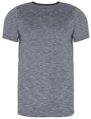 Lloyd Spacedye Crew Neck T-Shirt with Pocket in Navy