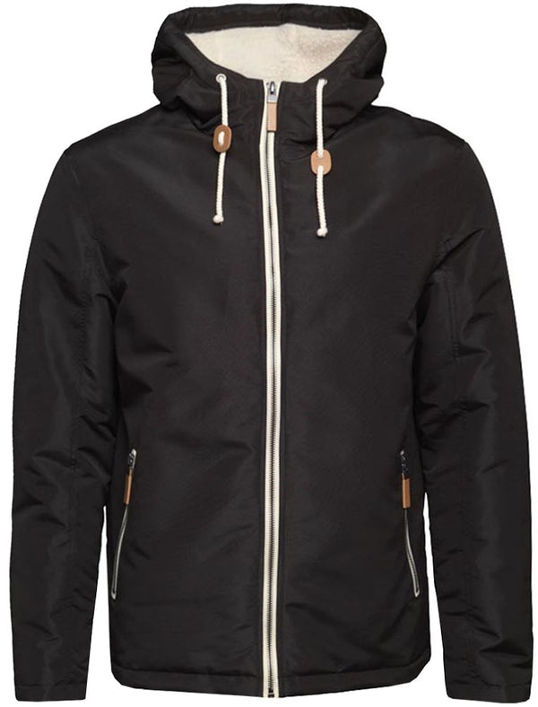 Skagen PKB Hooded Windbreaker Jacket in Black