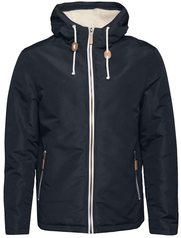 Skagen PKA Hooded Windbreaker Jacket in Navy