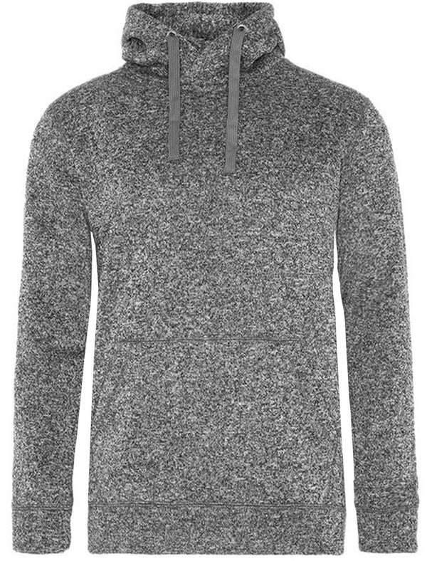 Tycho Pullover Hoodie in Light Grey / Black