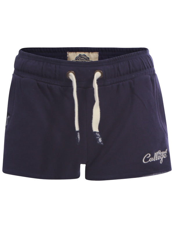Women’s College jogger shorts in navy