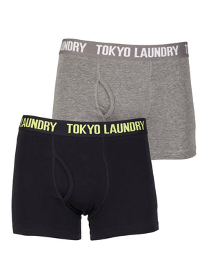Tokyo Laundry Concord navy & grey boxers