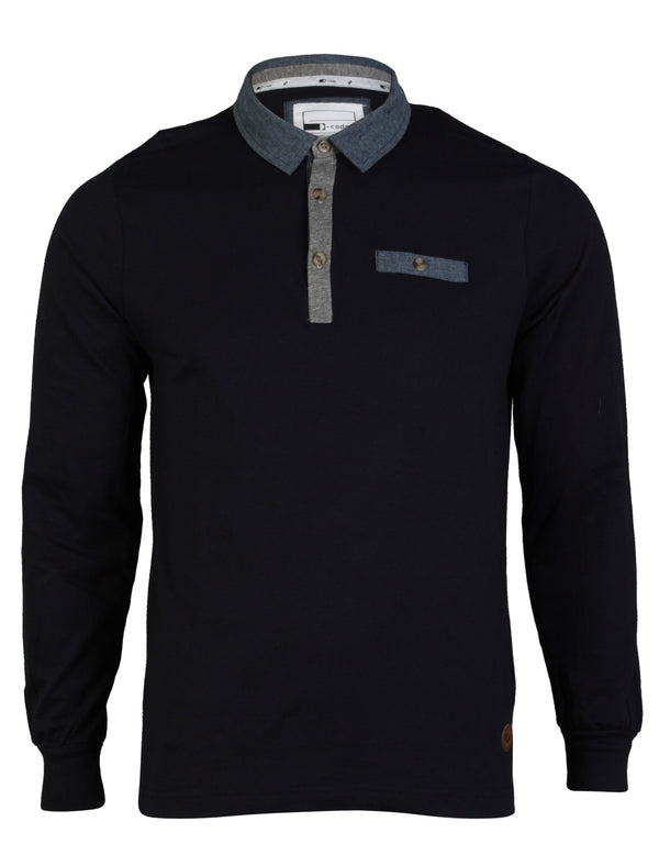 D-Code Corbin Polo Shirt in True Navy