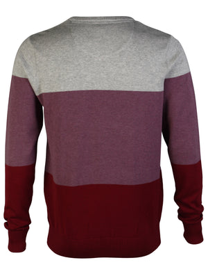 D-Code Darrell Knitted Jumper in Red