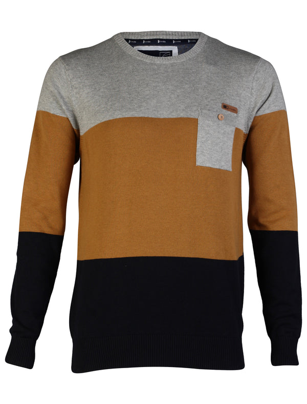 D-Code Darrell Knitted Jumper in Navy