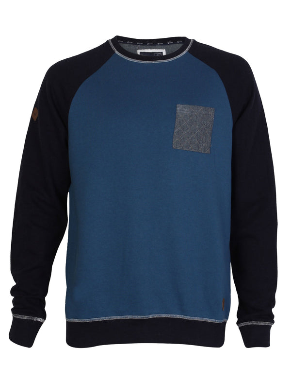 D-Code Orion Blue Crew Neck Sweatshirt