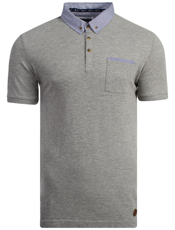 D-Code Recorder grey polo shirt