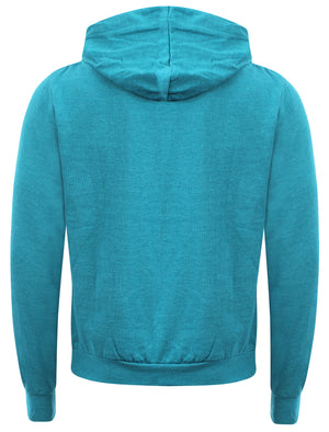 Scott zip up hoodie in turquoise - D-Code