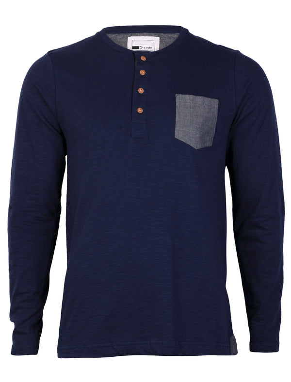Mens D-code Send Long Sleeve T-shirt