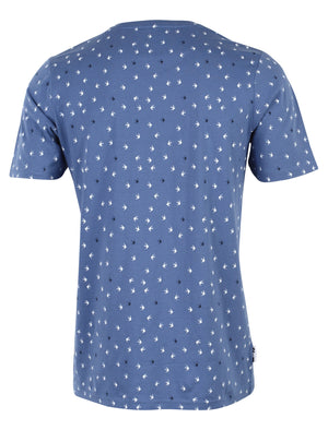 D-Code Tim Crew Neck T-Shirt in navy