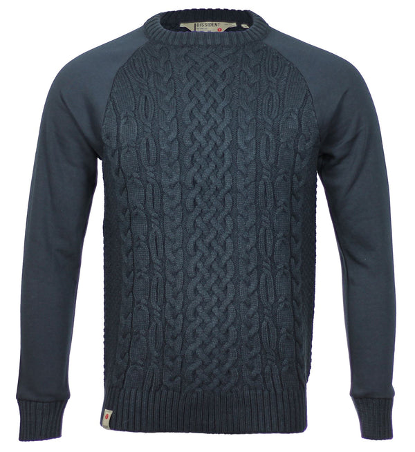 Maxus Jumper in Dark Navy - Dissident