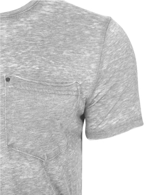 Burn3 Burnout T-Shirt in Vapor Grey - Dissident