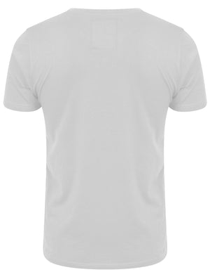 Crosser City Motif T-Shirt in White - Tokyo Laundry