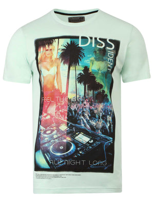 Dissident Feel The Beat green cotton t-shirt