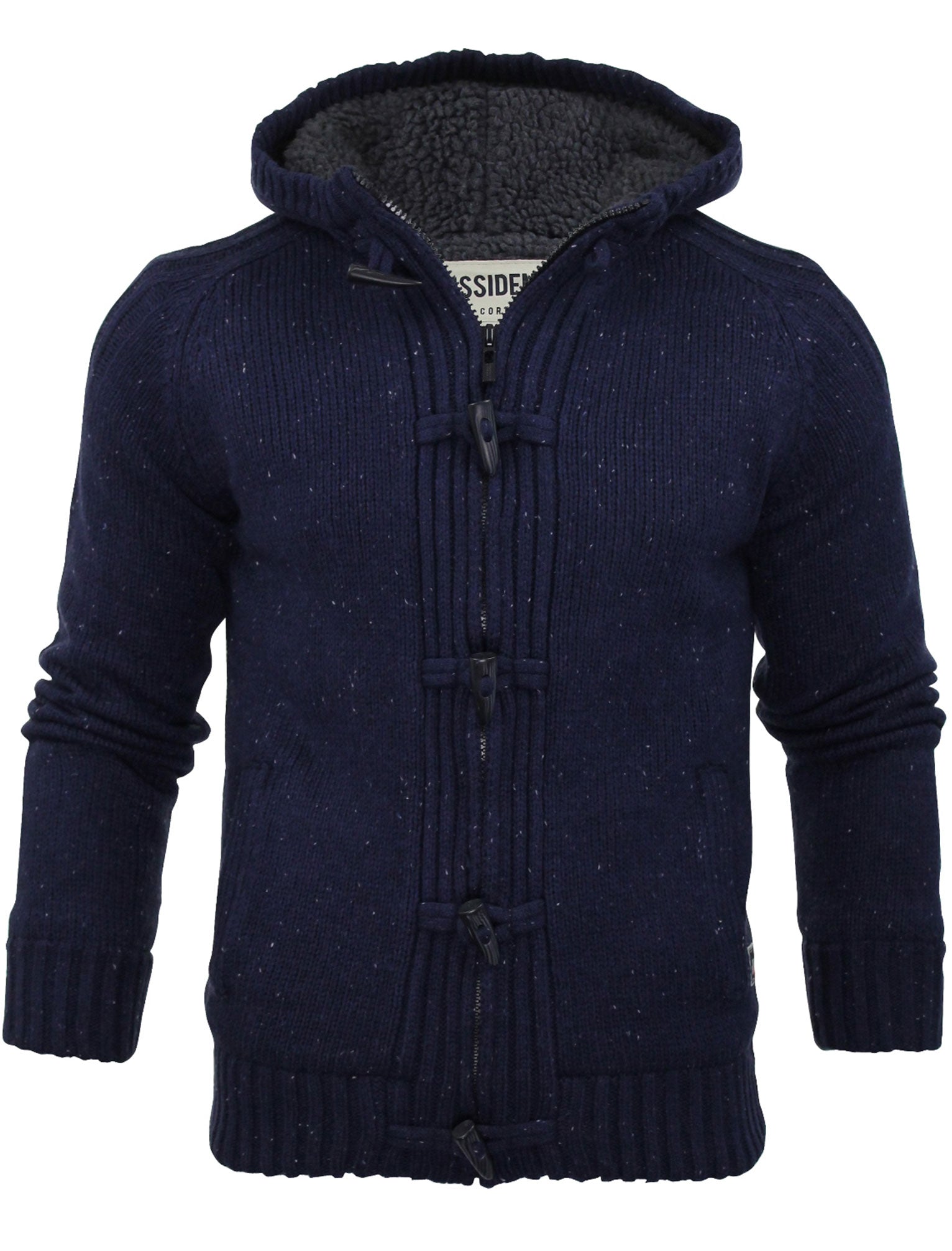 Dissident sherpa best sale lined knitted jacket