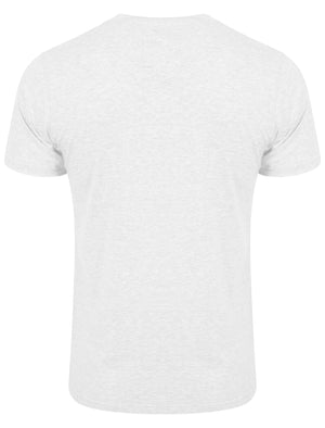 Rict City Skyline Motif T-shirt in Optic White - Dissident