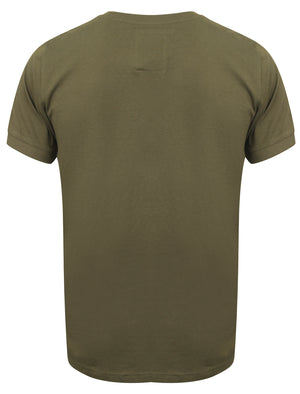 Millcare Cotton Jersey T-Shirt with Pocket in Amazon Khaki - Dissident
