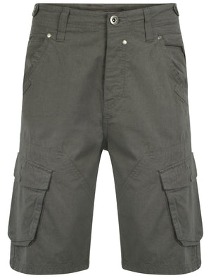Men's  pockets to leg castlerock cargo shorts - Dissident