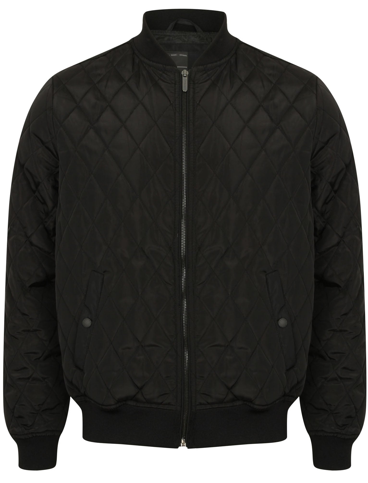 Barnes Diamond Quilted Bomber Jacket In Black Dissident – Tokyo