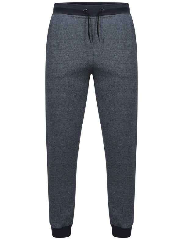 Barnfield Cuffed Joggers in Blue - Dissident