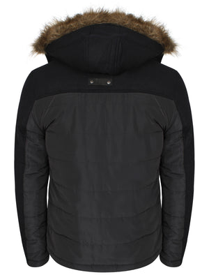 Bethwin Padded Coat in Navy - Dissident