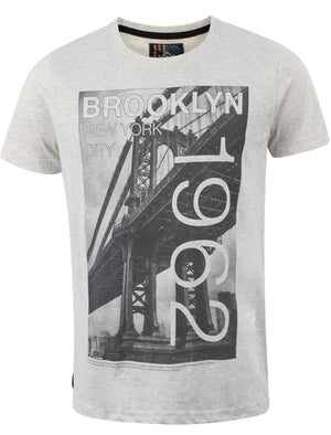 Dissident Brooklyn 1962 T-Shirt in Oatgrey Marl